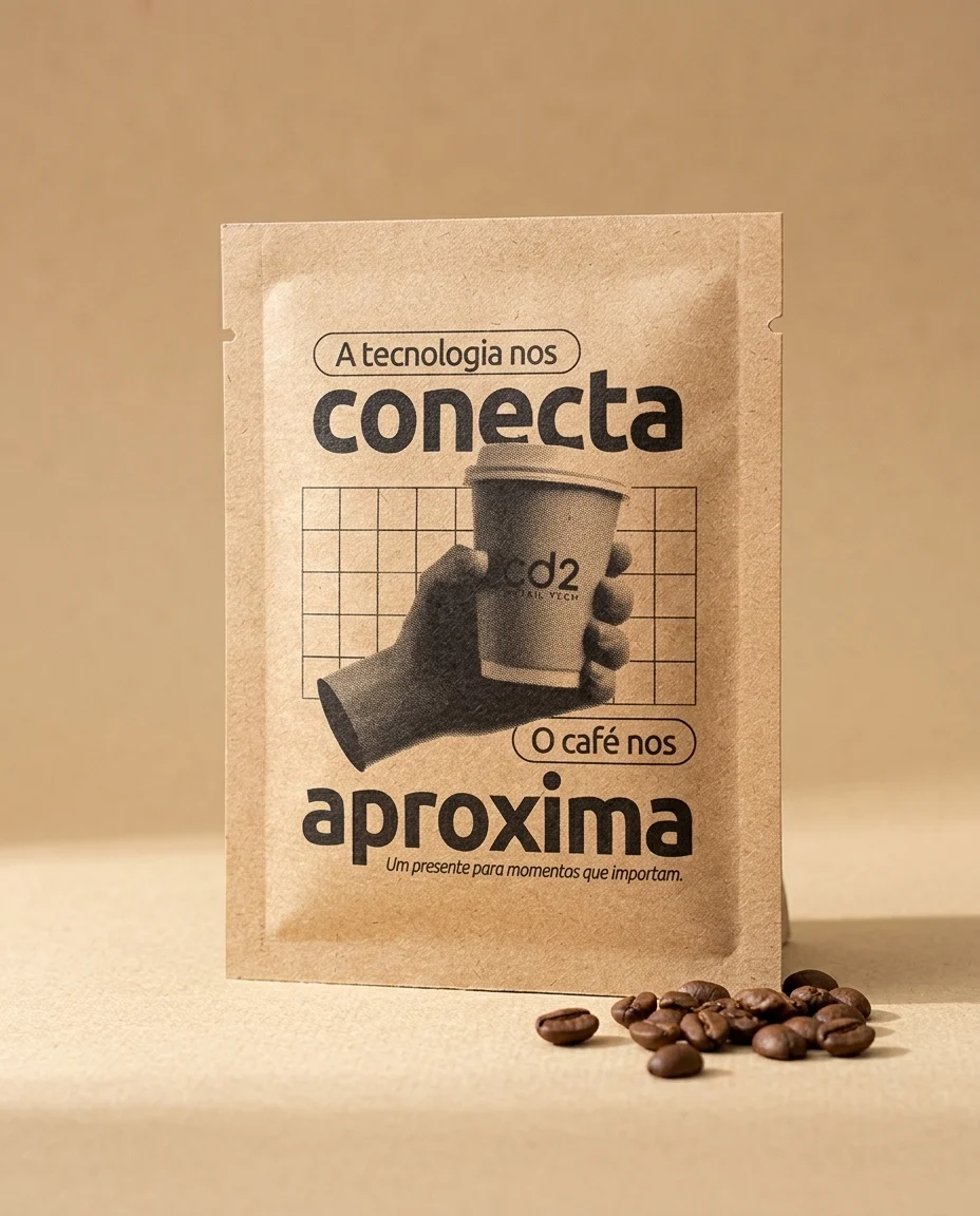 Drip Coffee personalizado da d² tech